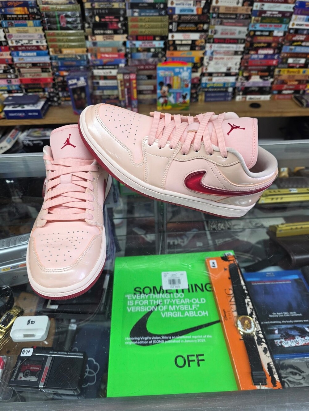 Nike Women's Air Jordan 1 Low SE 'Valentine's Day' HF3174-600 Size 9.5